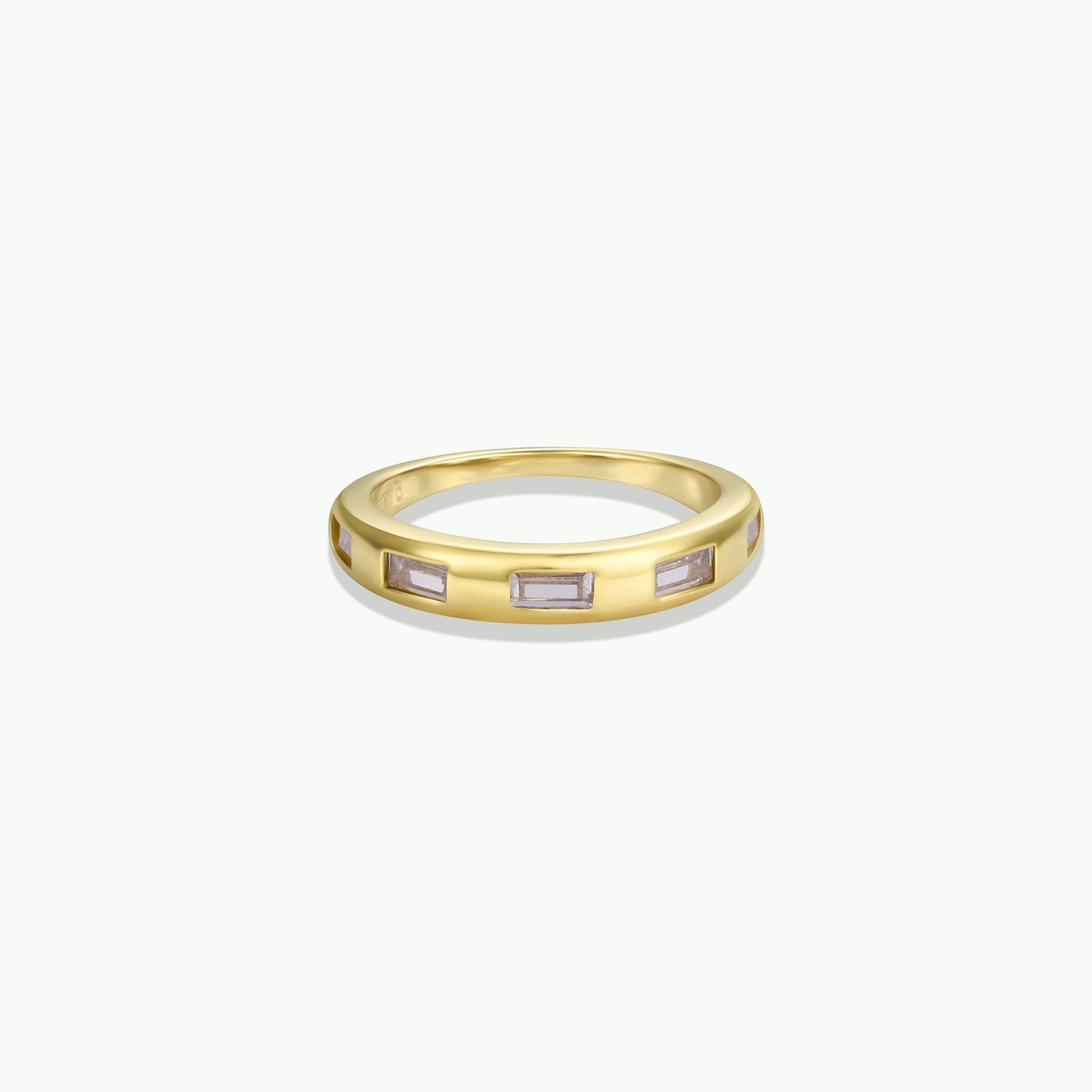 Inset Baguette Ring