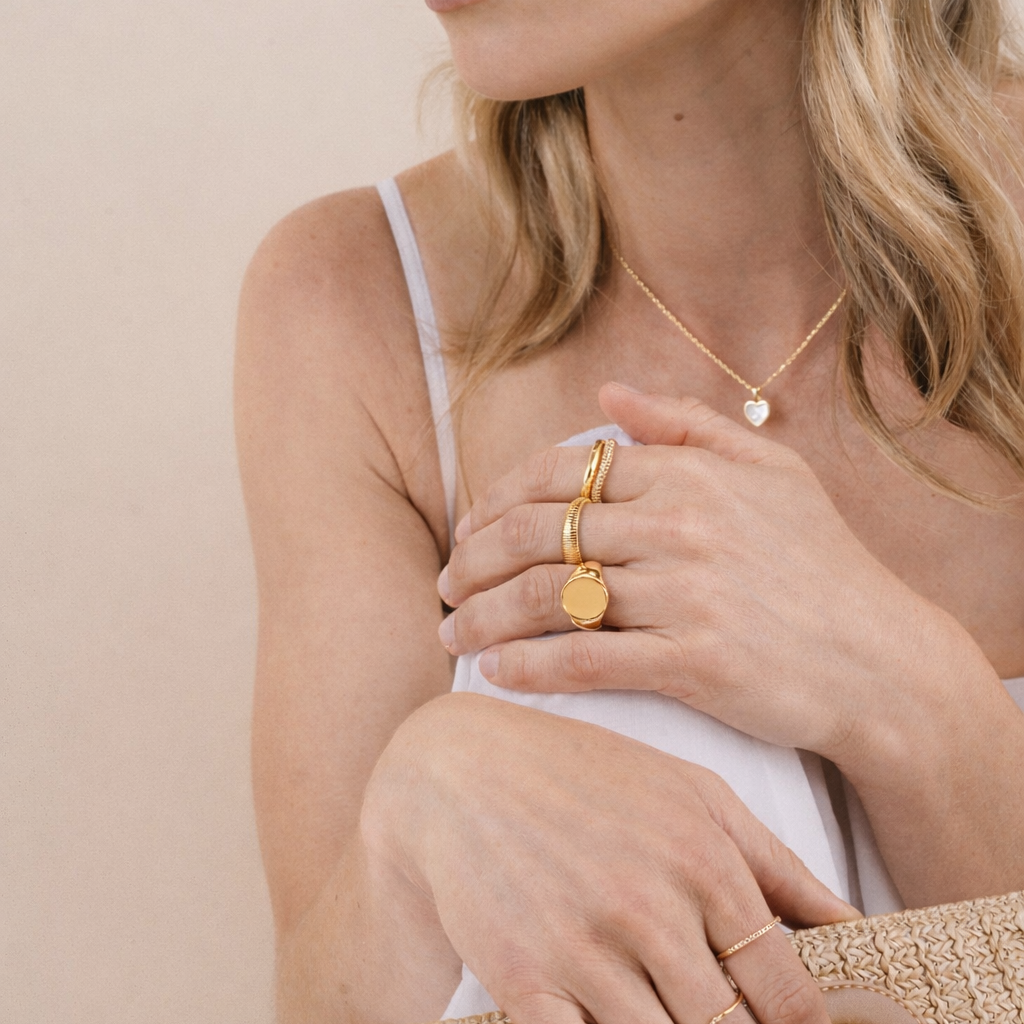 Gold Rings  Stackable, Gemstone & Statement Styles | JaxKelly
