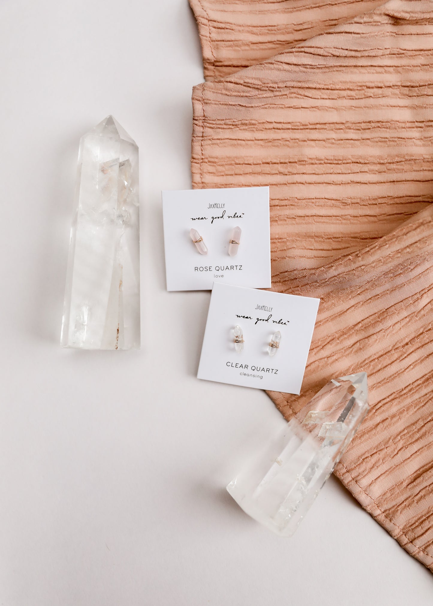 Clear Quartz Mineral Point - Cleansing