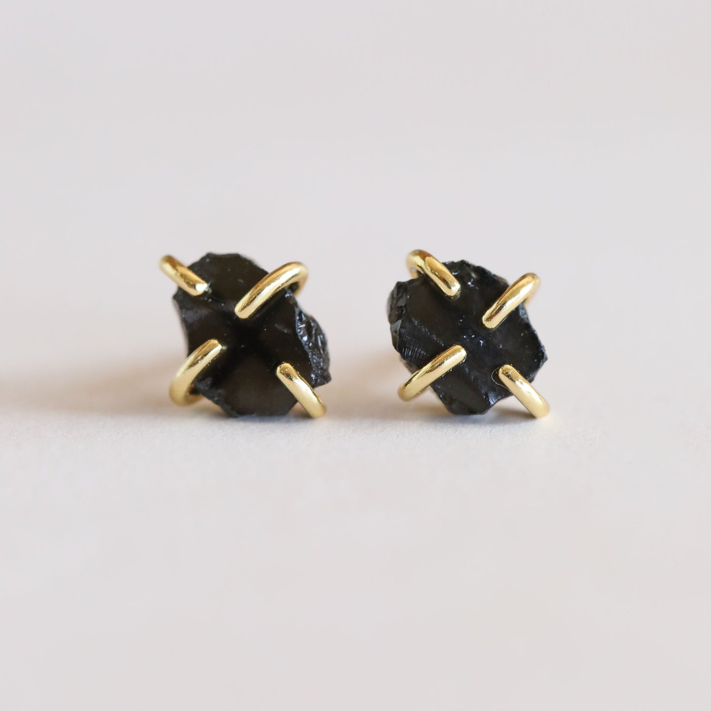 Obsidian Gemstone Prong - Block Negativity