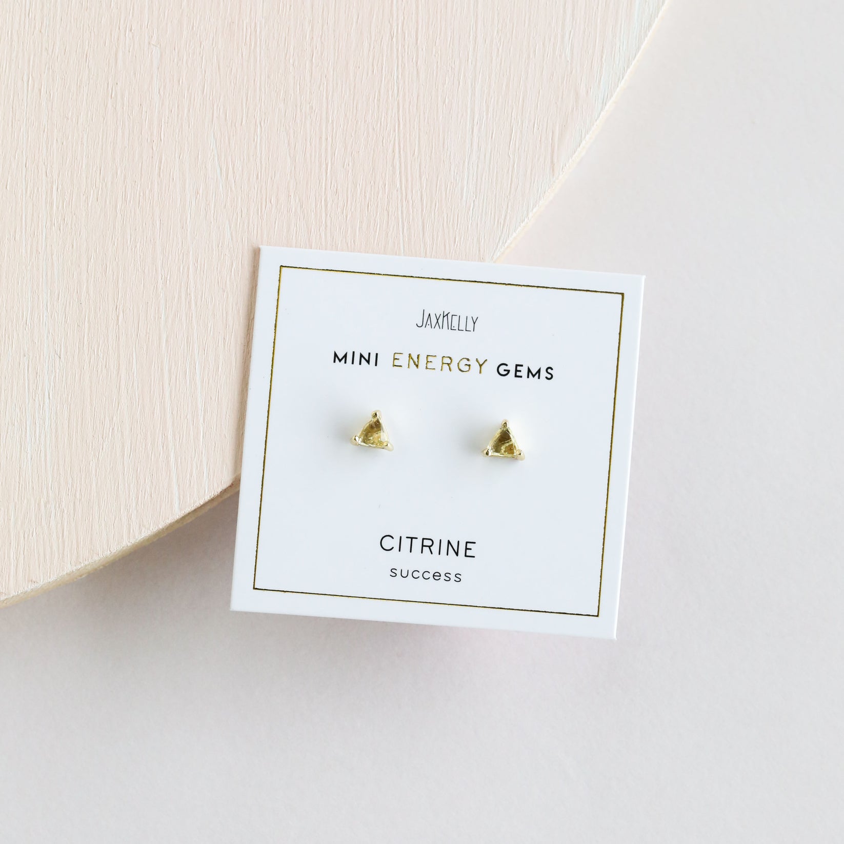 JaxKelly Citrine Mini Energy Gem main image 1