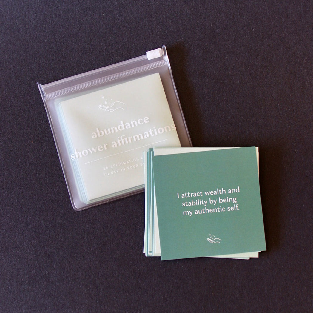 Abundance Shower Affirmations™