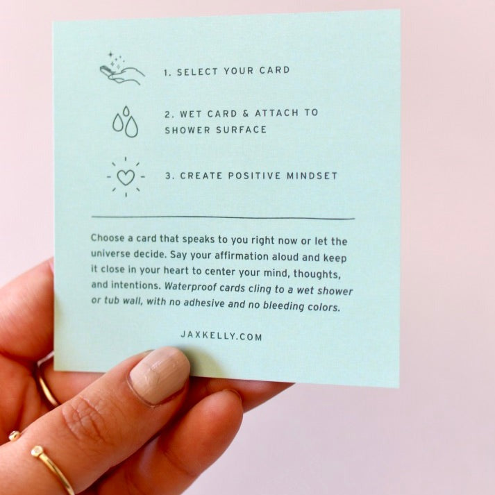 Abundance Shower Affirmations™